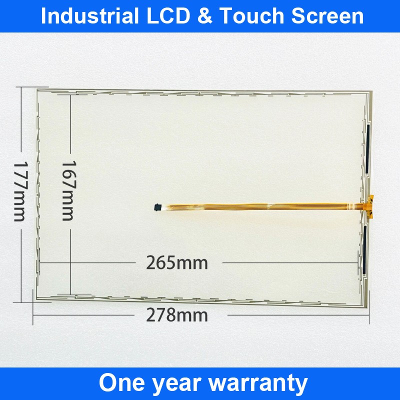 Touch Screen Panel Glass Digitizer For PN-514959 Rev.8 MTI-15-68-003 Touch