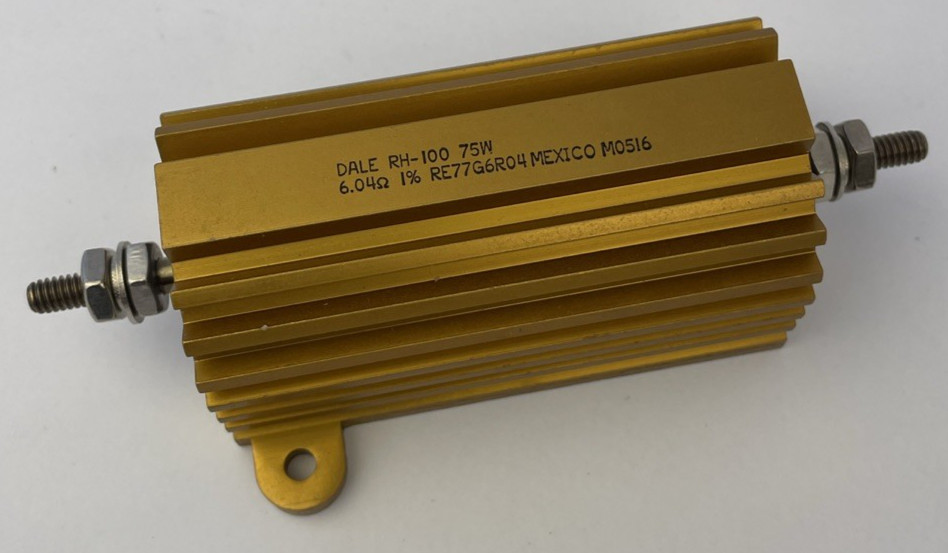 Dale Vishay RH-100 75W 1% 6.04 Mountable Power Resistor RE77G6R04 M0516 MEXICO
