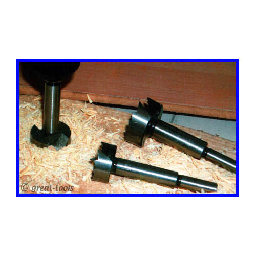 16-PC FORSTNER DRILL BIT SET – woodworking bits flat bottom hole drills tool