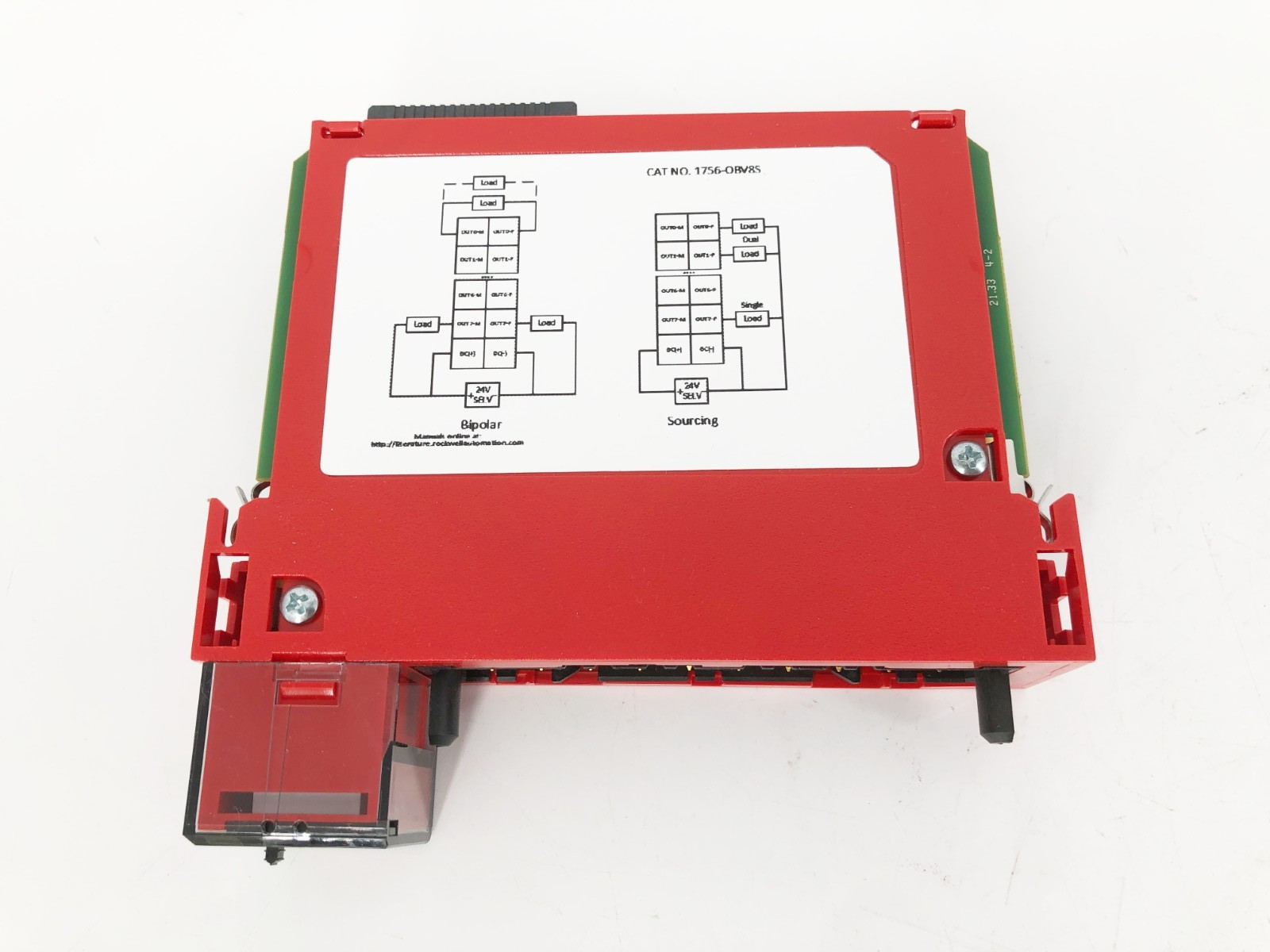 New Allen Bradley 1756-OBV8S Ser. A Control Logix Safety I/O Module 8-Ch