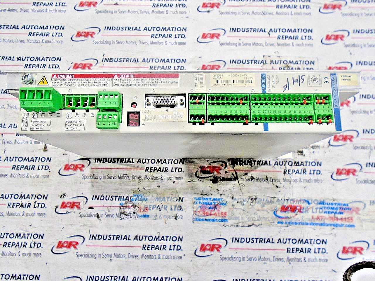 INDRAMAT SERVO DRIVE DKC01.1-030-3-FW