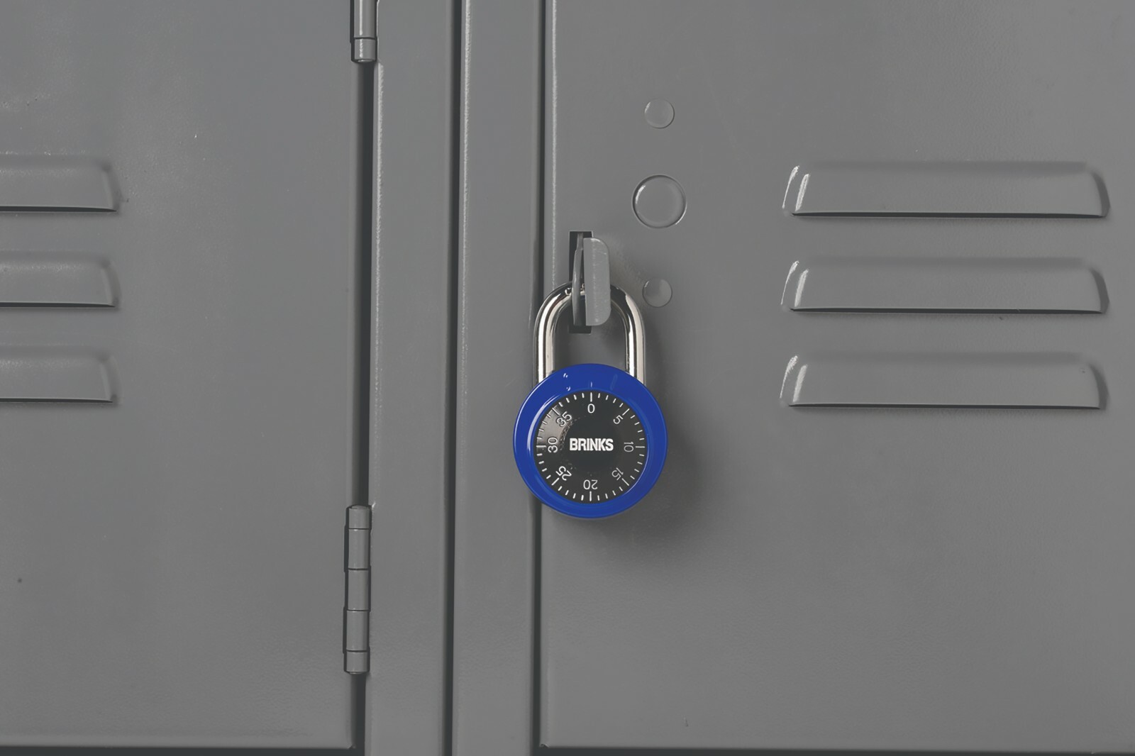 BRINKS ~ CUT & PRY RESISTANT Hardened Steel Security Dial Combination Padlock