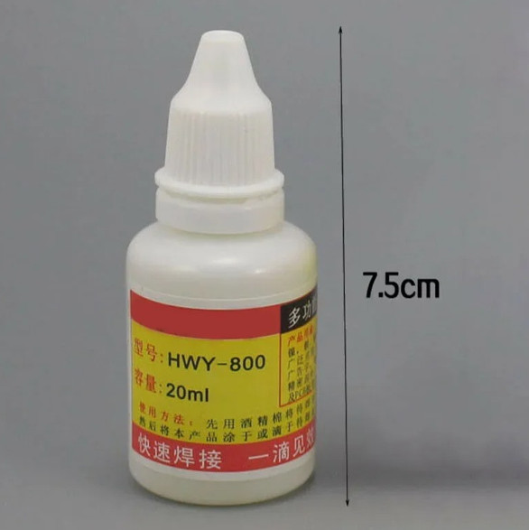 20ml Stainless Steel Flux Soldering Paste Stainless Steel Liquid Solder Tools