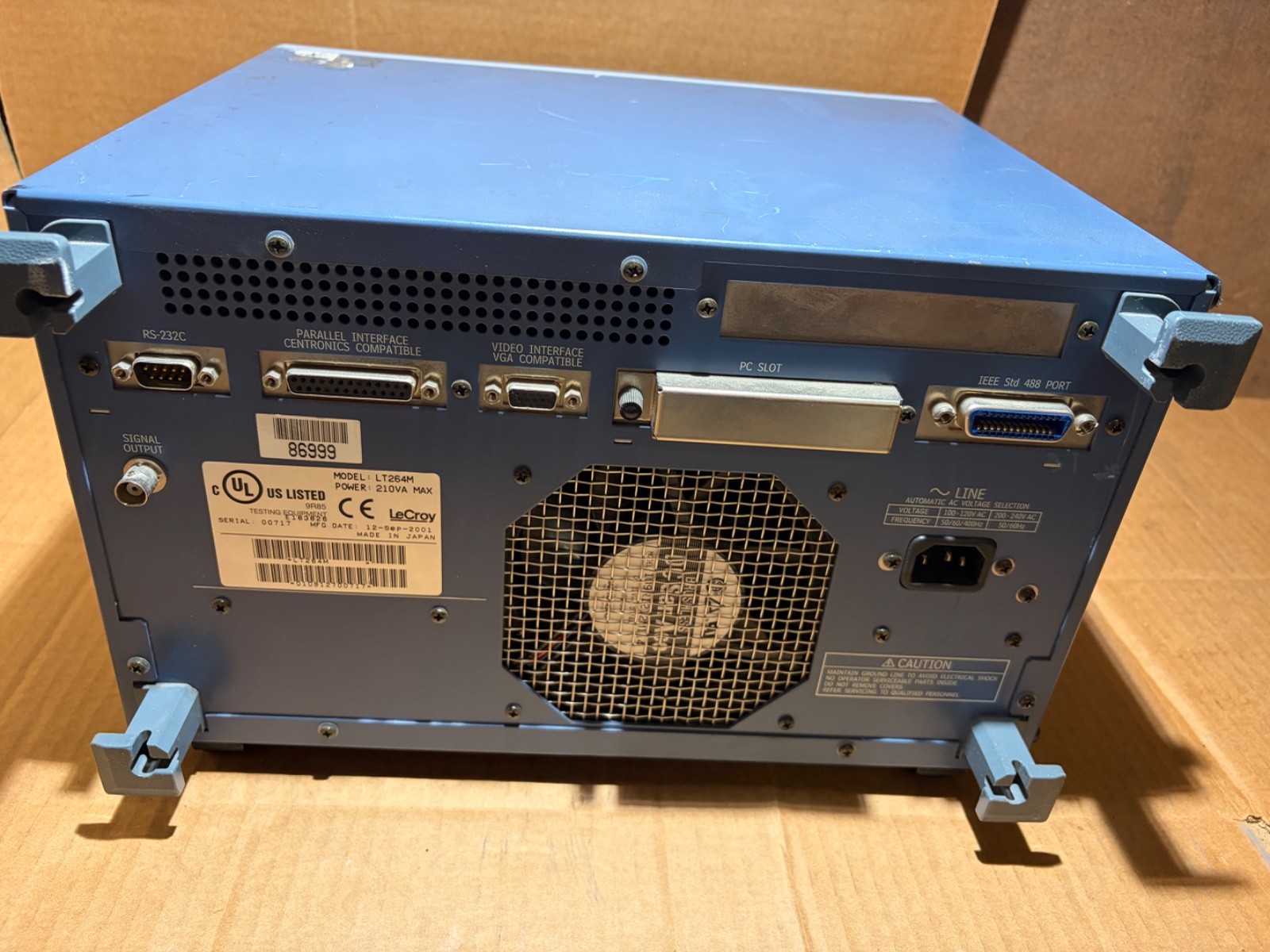 LeCroy WaveRunner LT264M Oscilloscope, 350MHz, 1GS/s, 4 Channels