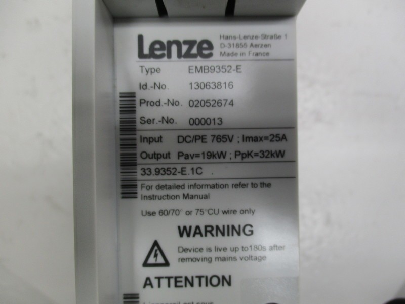 LENZE EMB9352-E NSNP