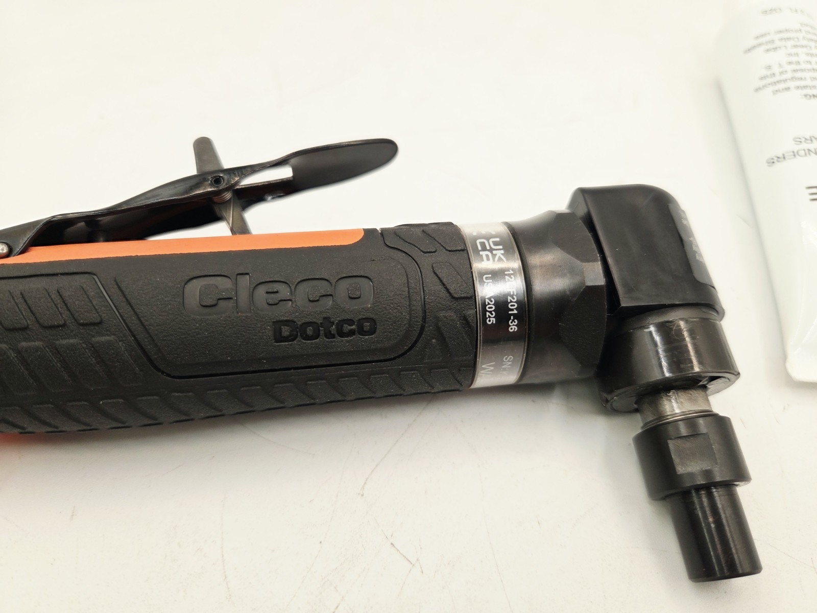 Dotco 12LF201-36 1/4in. Collet Right Angle Grinder 90 Degree Dotco 20,000 RPM